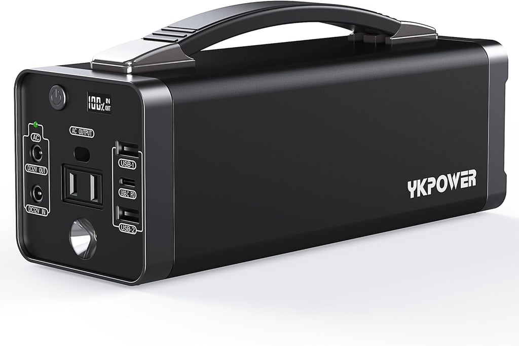 YKPOWER Portable Power Station 150W, 133.2 Wh/36000mAh Fast Charging, Portable - Image 9