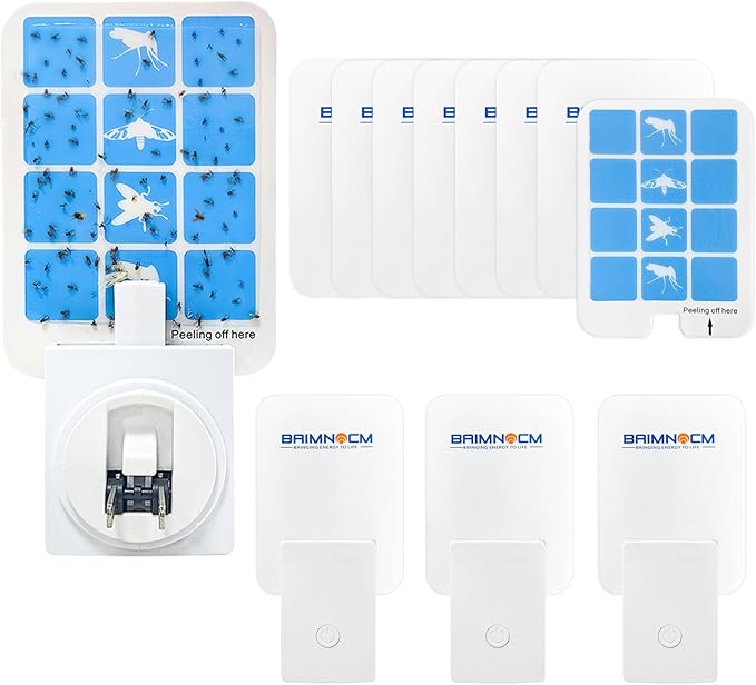 Blue Light Bug Catcher Indoor Plug in, Gnat Traps by BAIMNOCM