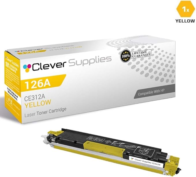 CS Replacement Compatible with HP PRO M175 MFP CE311A Cyan CE312A Yellow CE313A - Image 4