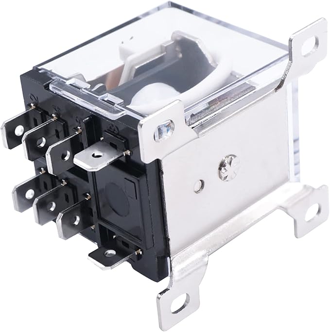 TWTADE/JQX-12F-2Z AC 110V Coil Voltage 30A DPDT 2NO+2NC General Purpose High - Image 3