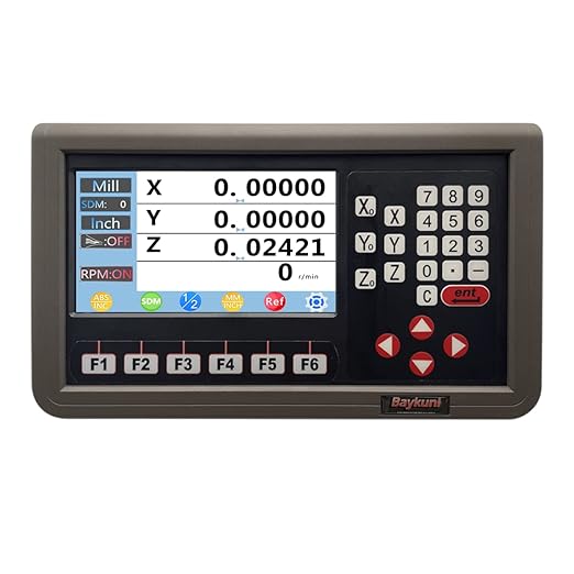 3 Axis DRO Digital Readout Magnetic Scale DRO Display Kit CNC Milling Lathe - Image 2