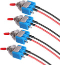 VONVOFF Toggle Switch, 3v/5v/12v/24v/72v/110v/220v/240v/Mini Toggle Switches by Bosssaysthecustomerisalwaysright