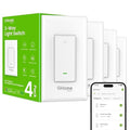 GHome Smart Switch, 3 Way Wi-Fi Light Switch Compatible by GhomeSmart