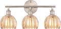 Shenmoyl Bathroom Light Fixtures, 3-Light Vanity Wall Light Over Mirror by Shenmoyl