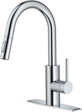 KRAUS Oletto Single Handle Pull Down Kitchen Faucet by KRAUS