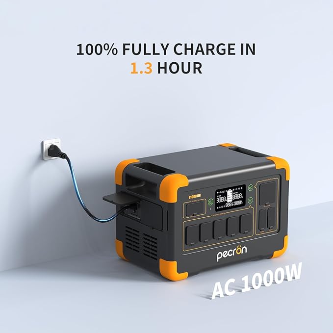 pecron 1024Wh Solar Generator - Image 2