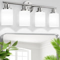 Guliaofo 4-Light Brushed Nickel Vanity Lights by GuliaofoLights