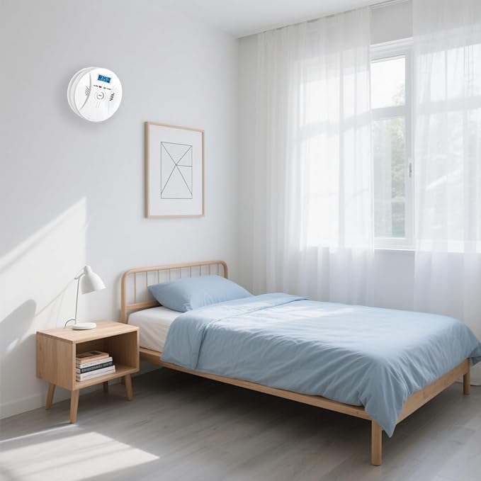 Carbon Monoxide Detector, Portable Carbon Monoxide Alarm, - Image 3