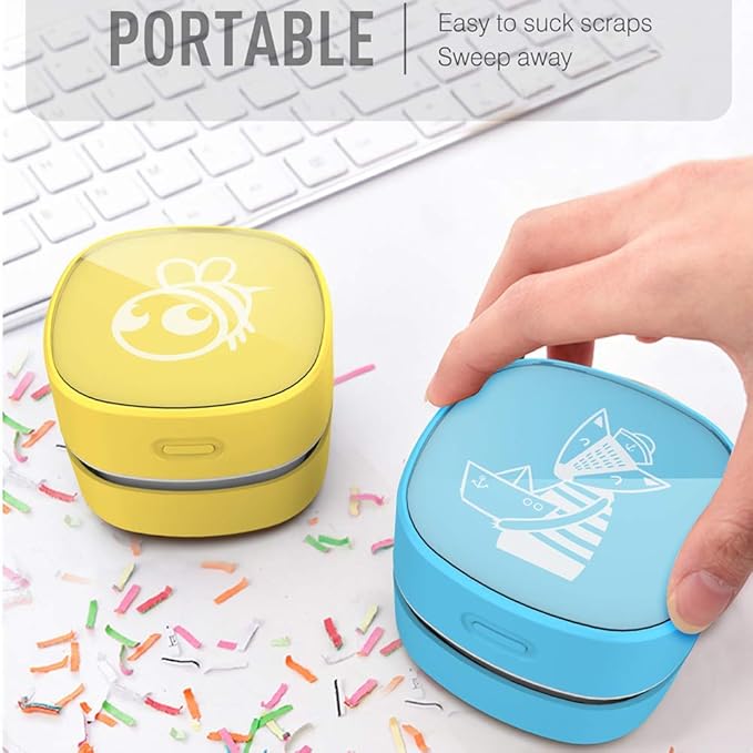 ODISTAR Desktop Vacuum Cleaner, Mini Table dust Sweeper Energy Saving, High - Image 8
