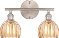 Shenmoyl Bathroom Light Fixtures, 2-Light Vanity Wall Light Over Mirror by Shenmoyl