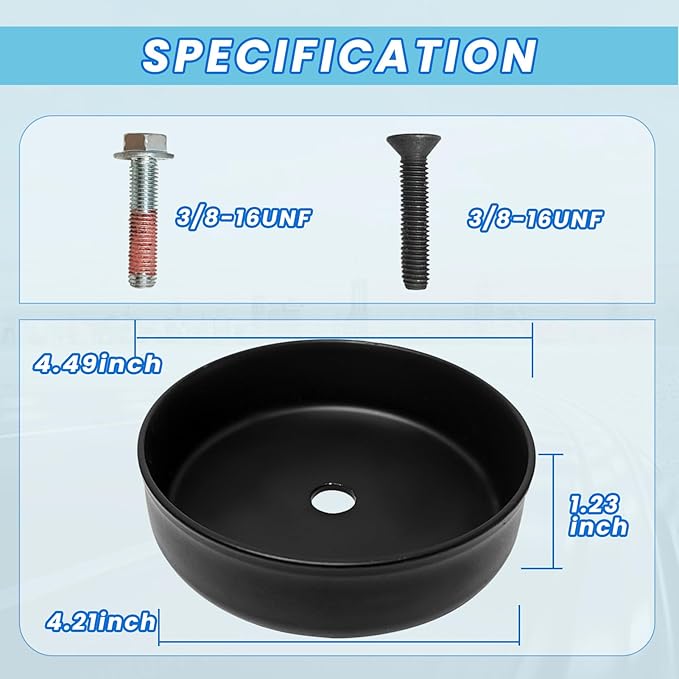 FLOVENTIS 1.25" Straight Air Helper Spring Spacer, Heavy-Duty Steel Compatible - Image 2