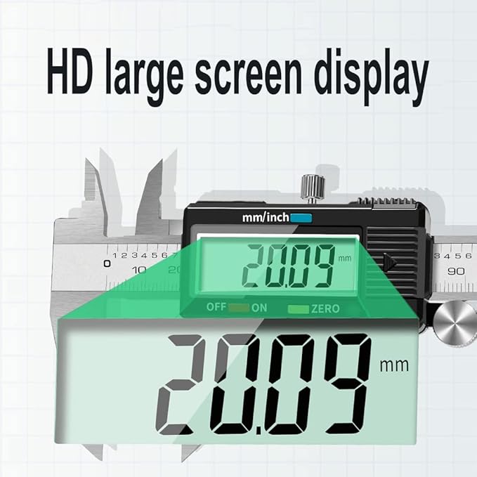 Digital Caliper, Electronic Digital Calipers, YKLSXKC 0-6" Calipers Measuring - Image 7