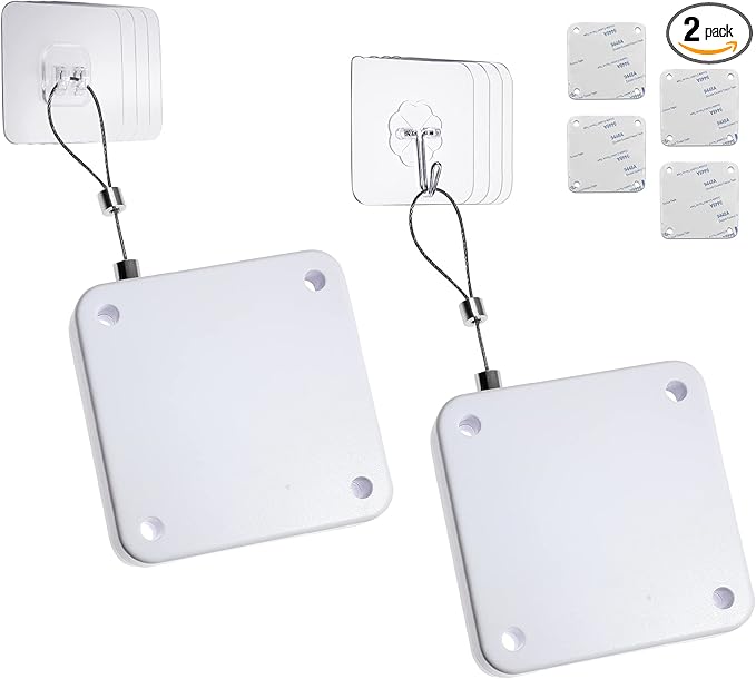 Rierdge 800g Set of 2 Punch-Free Automatic Sensor Door Closer by Rierdge