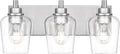 METWET Bathroom Light Fixtures, 3-Light Modern Vanity Light by Metwet
