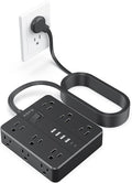AOFO 15FT Surge Protector Power Strip, 12 AC Outlets by AOFO