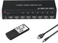 RuiPuo 7Port HDMI Switcher 4K@60Hz 5In 1Out HDMI Selector by RuiPuo