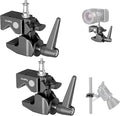 SmallRig Super Clamp Kit 2-Pack, Heavy Duty Max Load 33lb /15kg, by SmallRig
