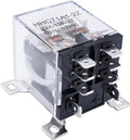 TWTADE/JQX-12F-2Z AC 110V Coil Voltage 30A DPDT 2NO+2NC General Purpose High by TWTADE