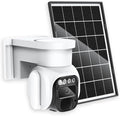 4G LTE Cellular Security Camera Wireless Outdoor，No Wifi Solar Powered Outside by WanWayTech