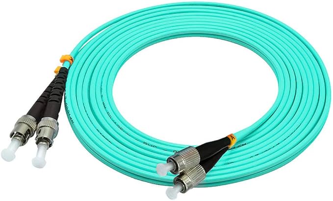Jeirdus 30Meters 100ft FC to ST Duplex 50/125 10G OM3 Multi-Mode Fiber Optic - Image 4