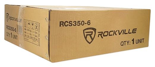 Rockville RCS350-6 350W 6 Zone 70V Commercial Amplifier, Rack Mount, - Image 6