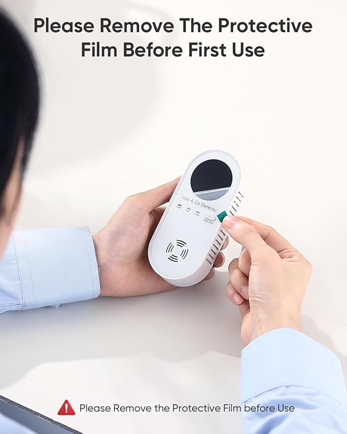 Vilfet Carbon Monoxide Detectors and Natural Gas Detector, 4-in-1 Carbon - Image 7
