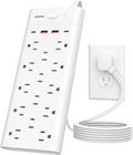 Surge Protector Power Strip Outlet Extender by Maxpw