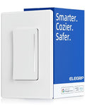 ELEGRP Smart Dimmer Light Switch DTR30, Single Pole or 3 Way, 2.4GHz Wi-Fi by ELEGRP%7CELEGROUP
