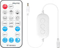 PAUTIX RF Remote Dimmer for Single Color LED Strip Lights, 18-Key Wireless by PAUTIX