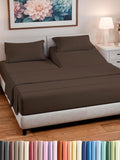 Split Head King Sheet Set – 4 Piece Flex Split Top King Sheets by CGKUnlimited