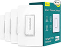 TREATLIFE Smart Dimmer Switch 4 Pack, Single Pole Smart Switch Works by TREATLIFE