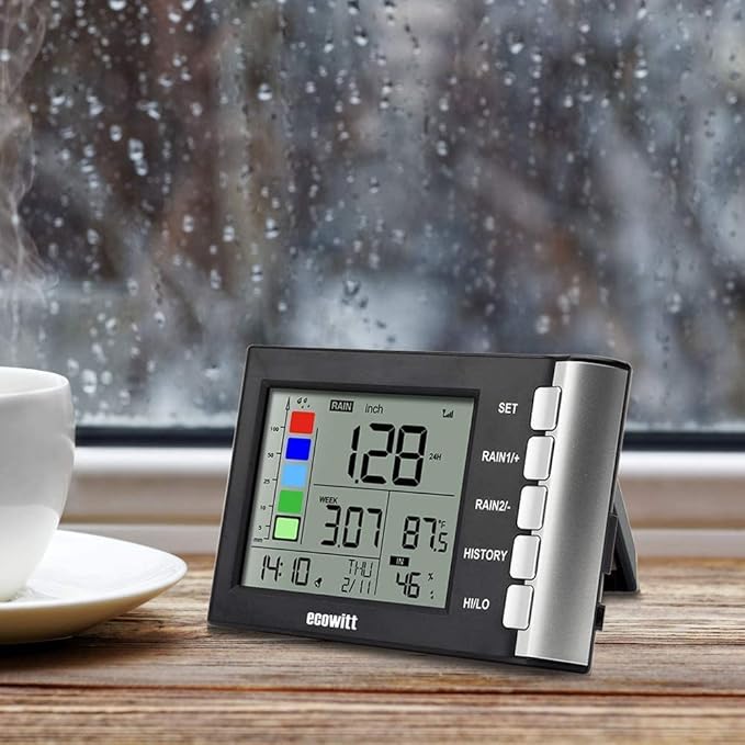 ECOWITT WH5360B Wireless Rain Gauge High Precision Digital 3-in-1 Weather - Image 7