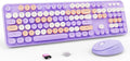 Nowlike Wireless Keyboard and Mouse Combo, Retro Typewriter Keyboard by Unknown