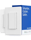 ELEGRP Single Pole Smart Dimmer Light Switch DPR10, 2.4GHz Wi-Fi Dimmer Switch by ELEGRP%7CELEGROUP