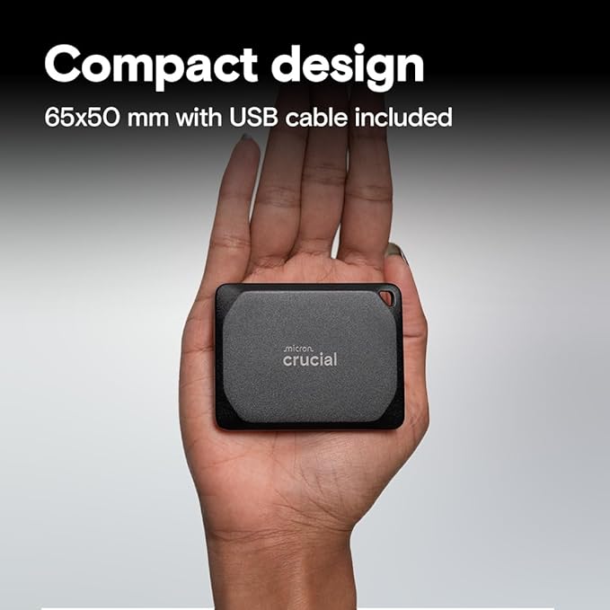Crucial X10 Pro 1TB Portable SSD, 2000MB/s Write, 3.2 USB-C, External Solid - Image 7