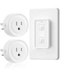 Remote Control Outlet, WILAWELS Wireless Light Switch, Expandable Remote Outlet by Wilawels