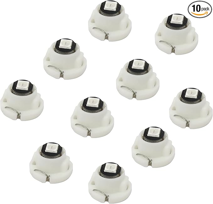 WLJH Blue Dash Indicator Light A/C Climate Control Heater Switch Led Bulbs Kit by WLJH