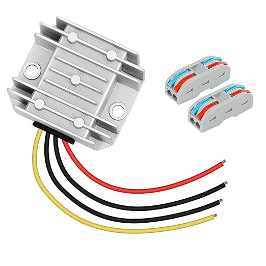 LeMotech DC 24v to 12v Converter 5A 60W Step Down Converter Voltage Reducer by LeMotech