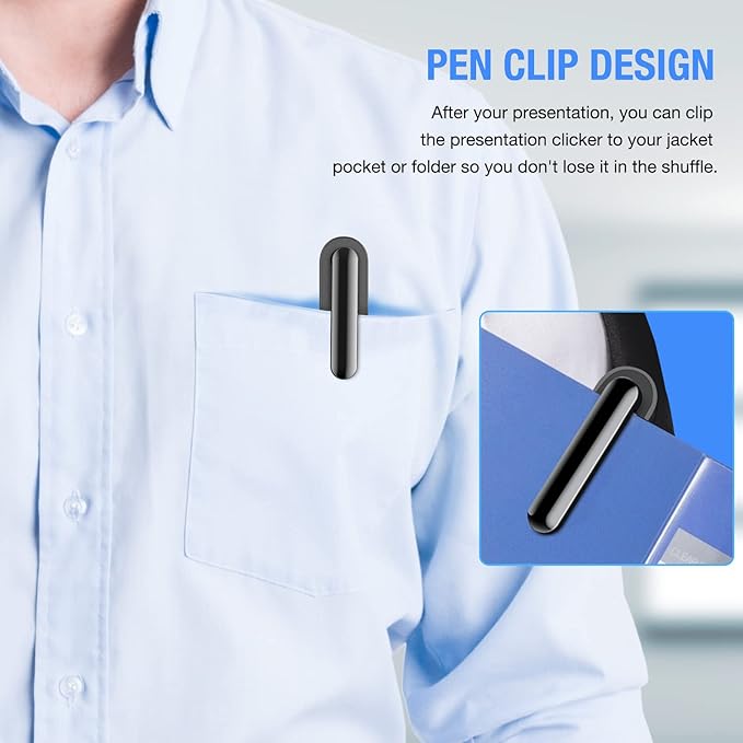 NinjajoyOX Presentation Clicker, Wireless Presenter Clicker - Image 6