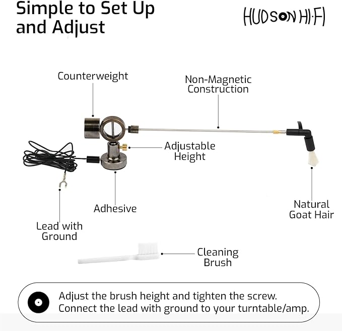 Hudson Hi-Fi Anti-Static Cleaning Arm - Image 6