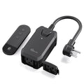 TREATLIFE Dimmer Plug with 100FT Wireless Remote Control, IP44 Weather by TREATLIFE