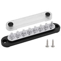 8 x M5 Studs Power Distribution Block Bus Bar 12V, Ampper 5.9" HD 120A Marine by Ampper