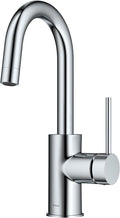 KRAUS Oletto Single Handle Kitchen Bar Faucet in Chrome Finish, KPF-2600CH by KRAUS