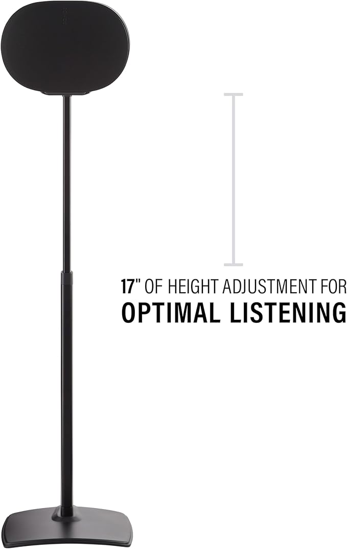 Sanus Height Adjustable Speaker Stand - Image 4