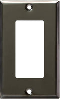 ENERLITES Decorator Switch Metal Wall Plate, Stainless Steel Outlet Cover by Enerlites