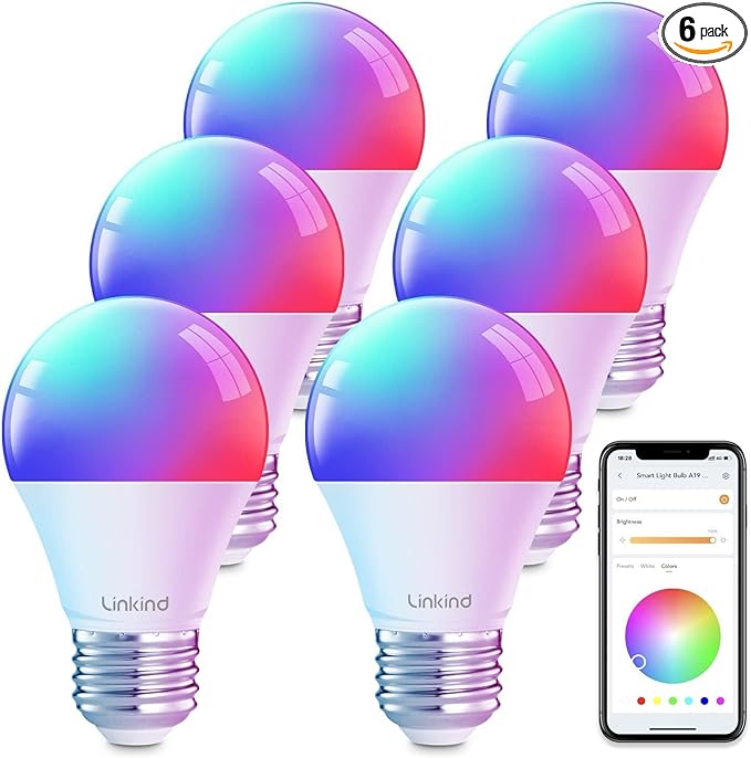 Linkind Smart Light Bulbs, Smart Bulb That Work by Linkind