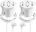 3 inch Desktop Power Grommet USB C, 65W Fast Charging Station, Furniture by Jgstkcity