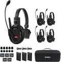 SYNCO XTALK XPro5 Wireless Intercom Headset System 2.4 GHz 500M/1640FT Full by SYNCO