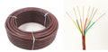 Eastwire 18/8 25ft Thermostat Wire- Brown by eastwire