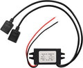 MEIRIYFA 12V to 5V USB Converter DC 12V to Dual 5V 3A USB Buck Converter Module by MEIRIYFA